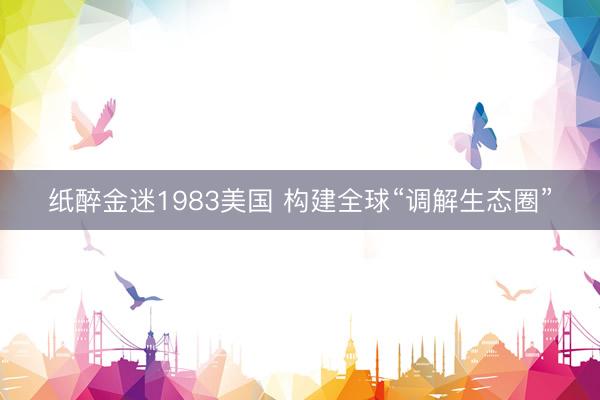 纸醉金迷1983美国 构建全球“调解生态圈”